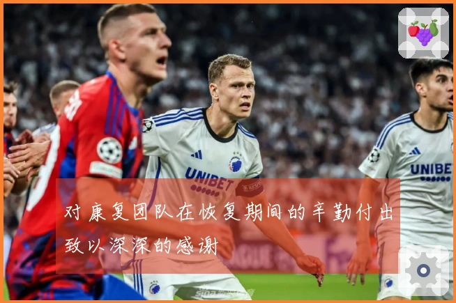 对康复团队在恢复期间的辛勤付出致以深深的感谢